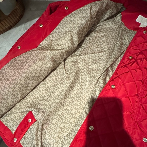 Michael Kors Red light weight quilted jacket - Picture 5 of 7